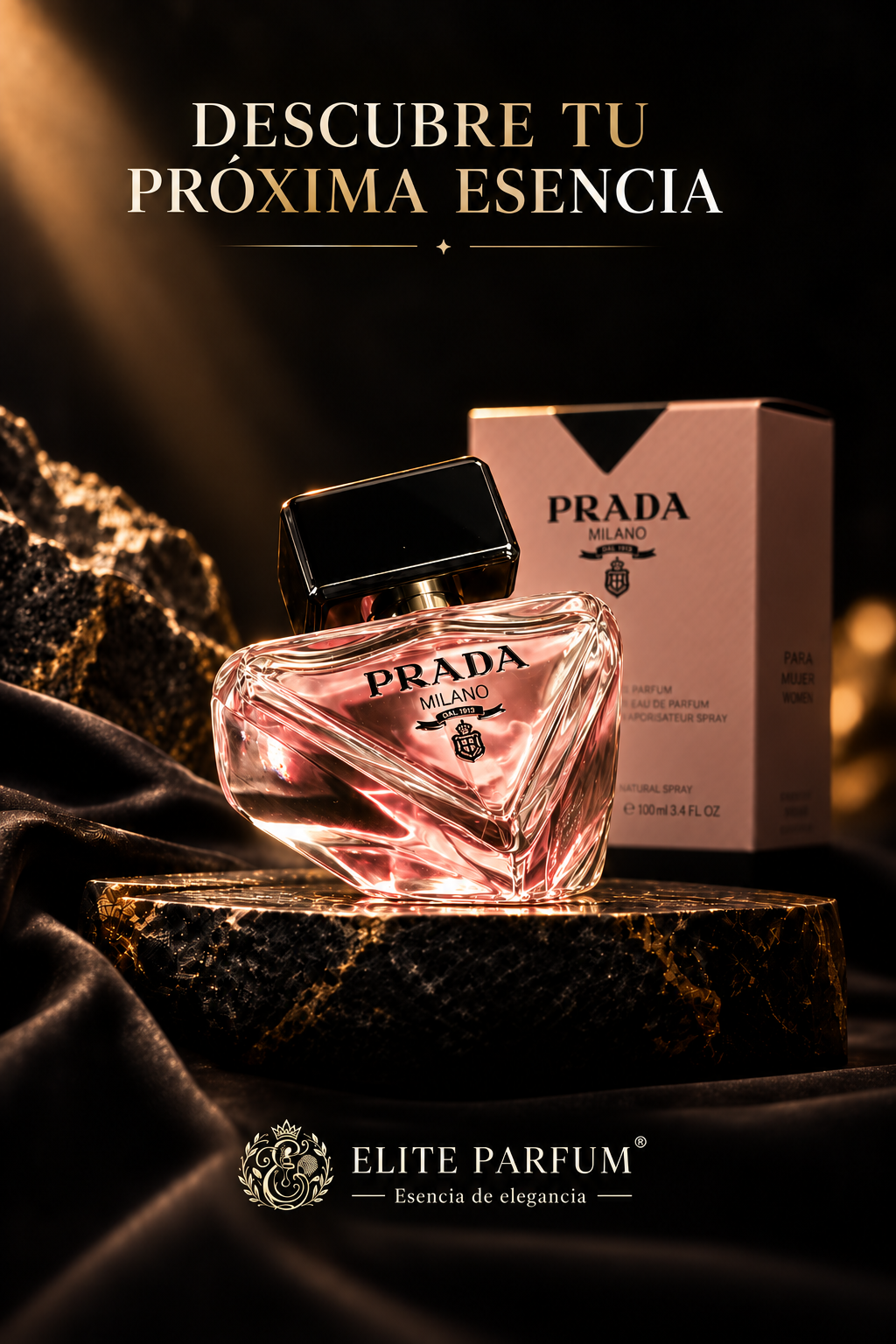 Campaña Prada de Elite Parfum